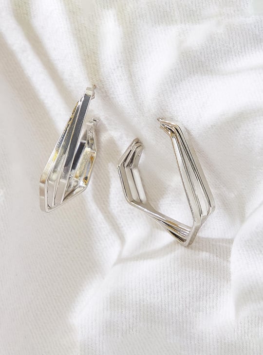 Women Geometric Hoop Earrings