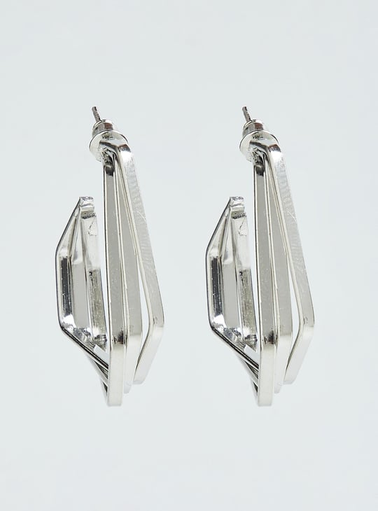 Women Geometric Hoop Earrings