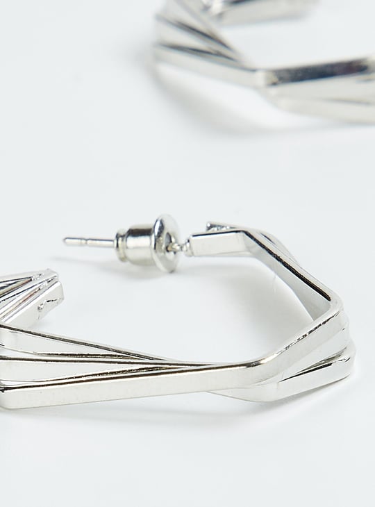 Women Geometric Hoop Earrings