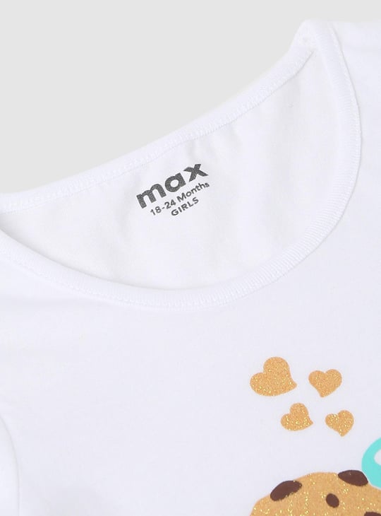 Girls Graphic Printed T-shirt