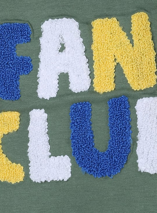 Boys Chenille Embroidered T-shirt