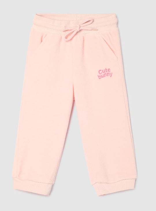 Girls Fleece Bunny Sleepwear Set