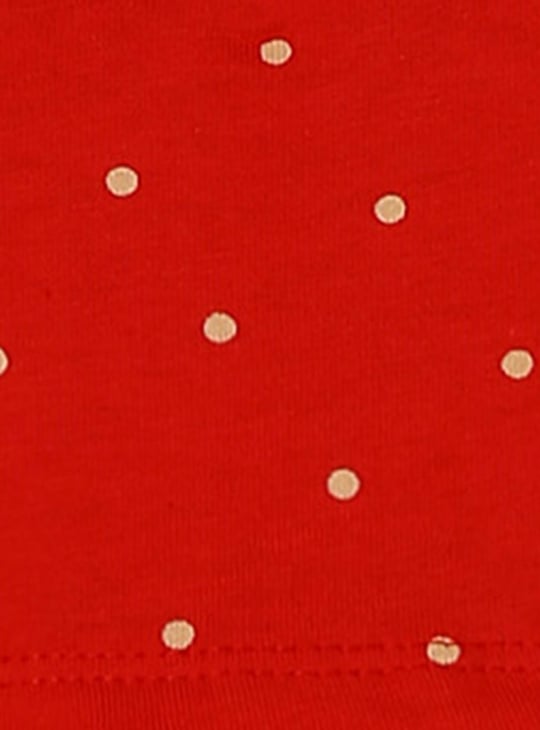 Girls Printed Fit and Flare Dress