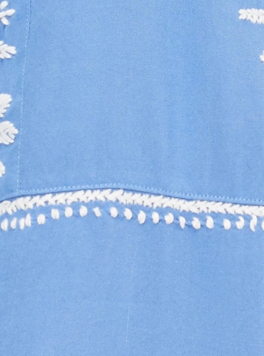 Women Chikankari Short Kurti