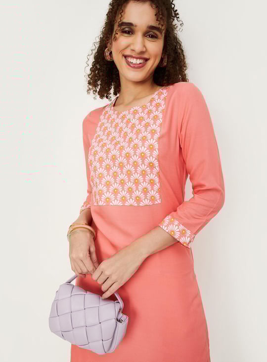 Women Printed Straight Kurta