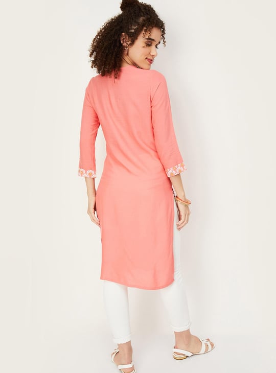 Women Printed Straight Kurta