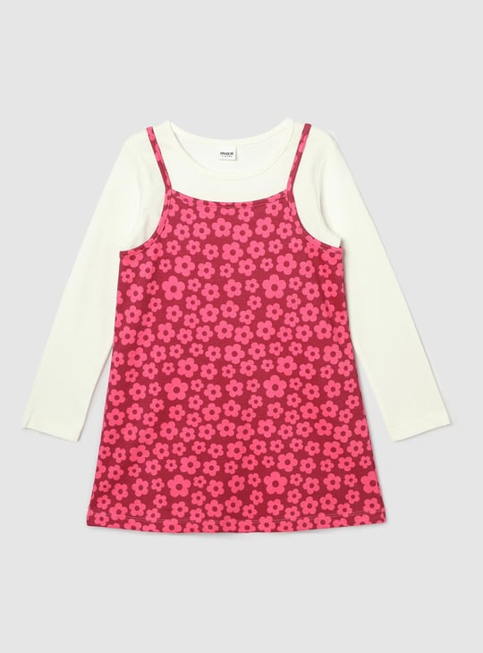 Girls Printed Tunic Set