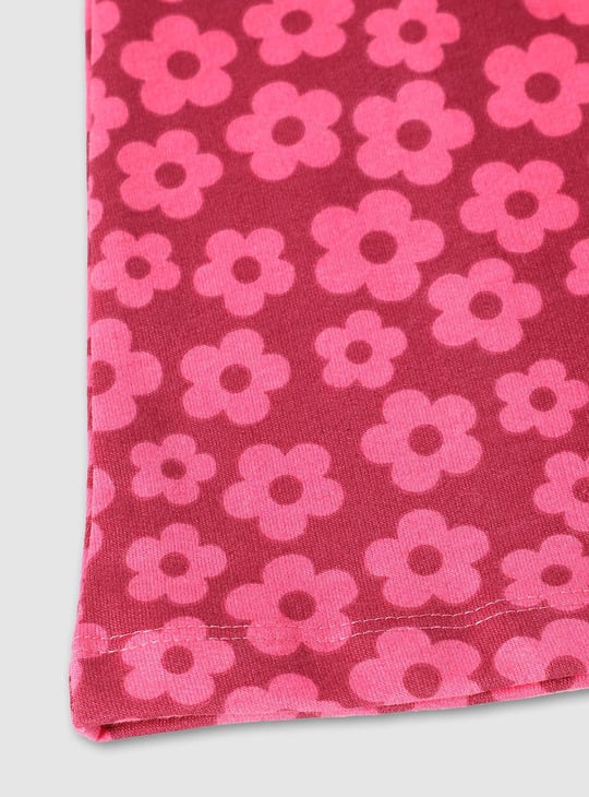 Girls Printed Tunic Set