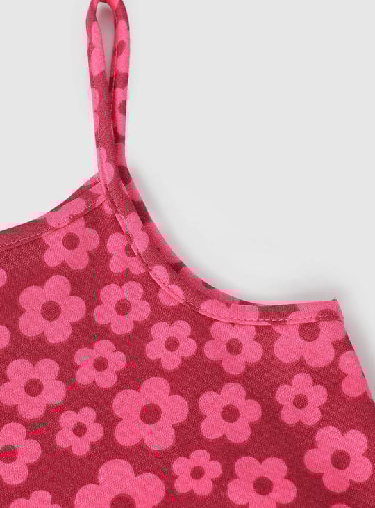 Girls Printed Tunic Set