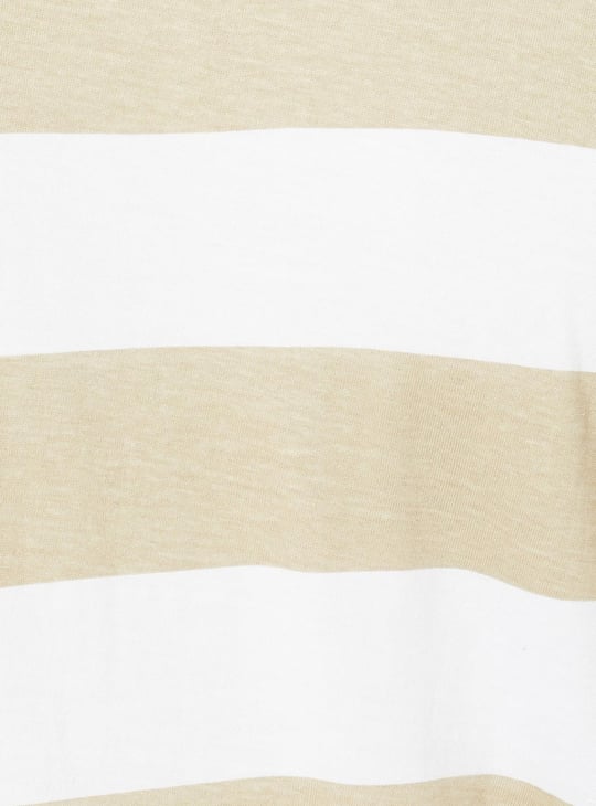 Men Slim Fit Striped T-shirt