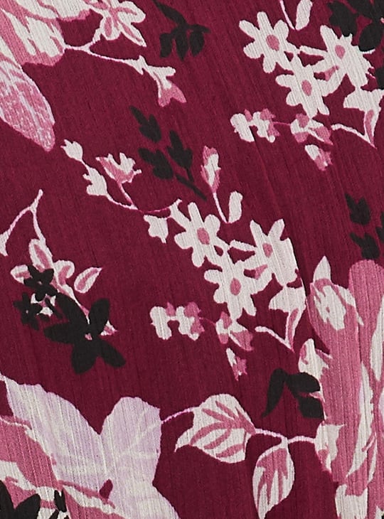 Women Floral Printed Midi Dress