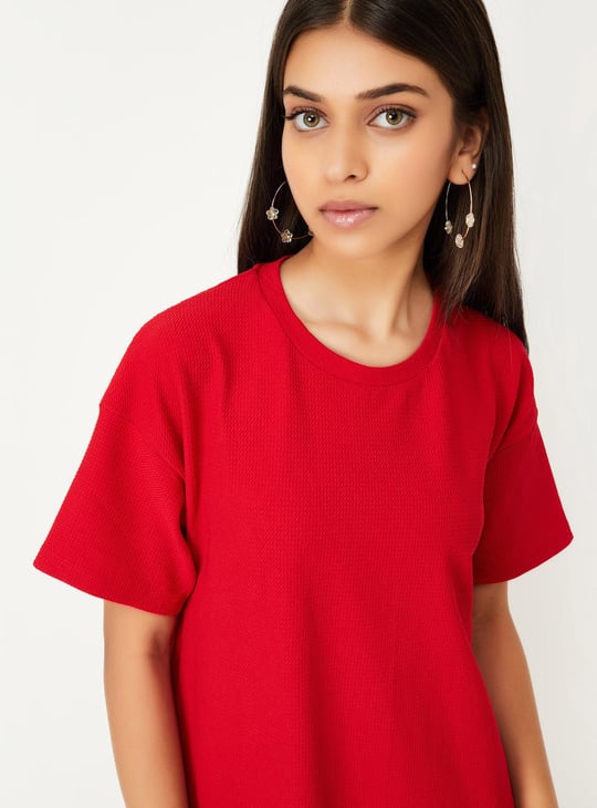 Girls A-line Knit Dress