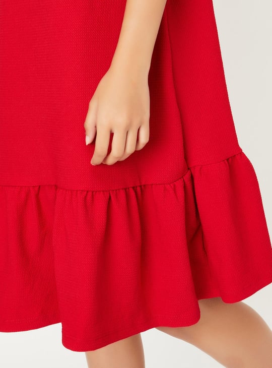 Girls A-line Knit Dress