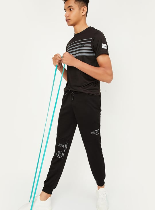 Boys Printed Elasticated Joggers