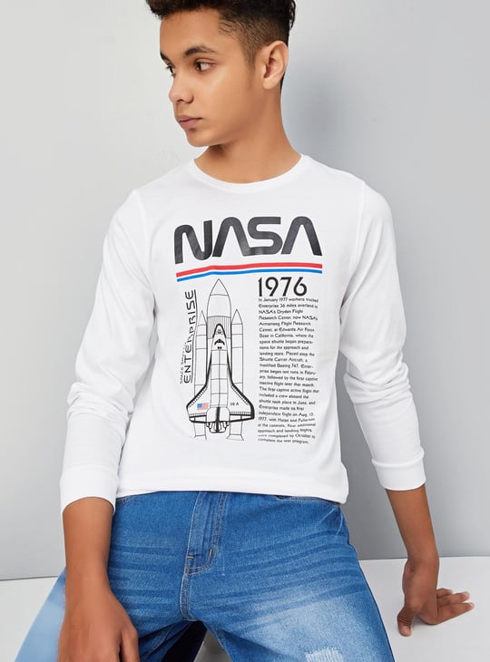 Printed Sweatshirts Nasa Sweatshirt Boys Buy Monte Carlo Teen Boys