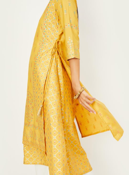 Women Printed Layered Kurta