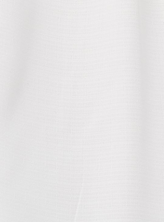 Women Ruffled Tie-Up Top