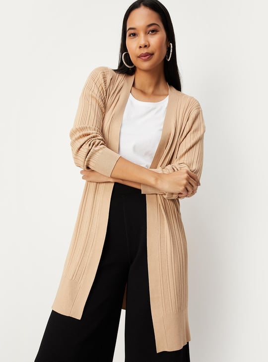 Women Relaxed Fit Knitted Shrug