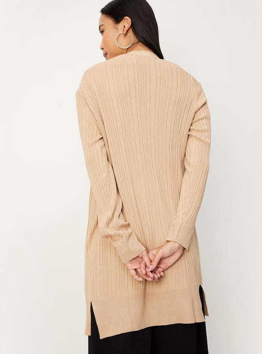 Women Relaxed Fit Knitted Shrug