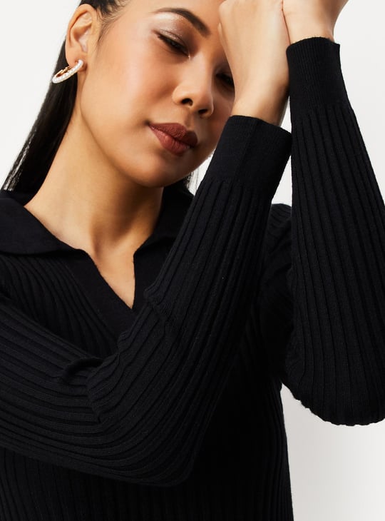 Women Rib-Knit Top