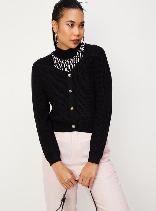 Women Knitted Cardigan