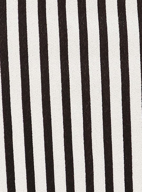 Women Striped Wrap Dress