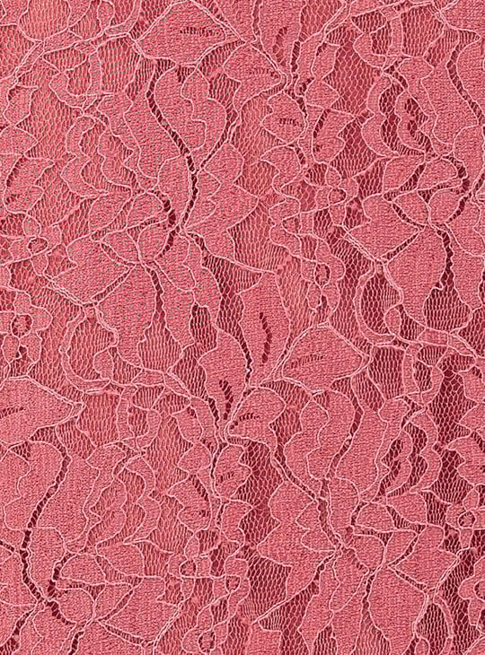 Women Pearl Button Lace Blouse