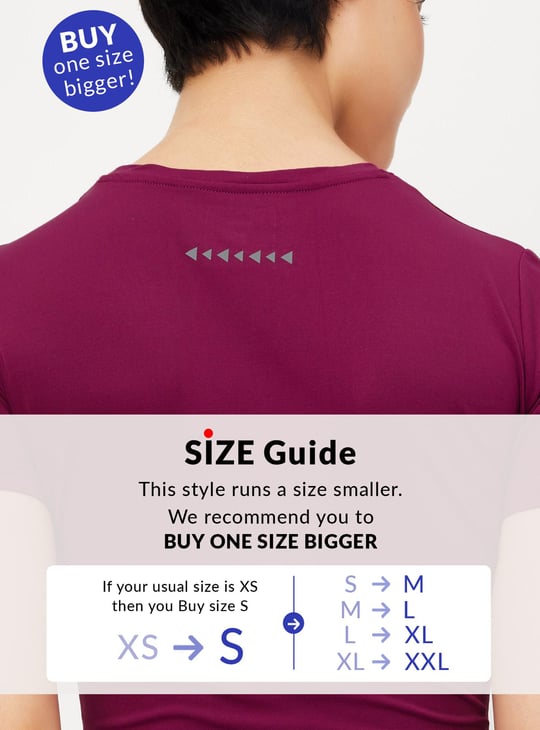 Women Printed Cropped Sports T-shirt