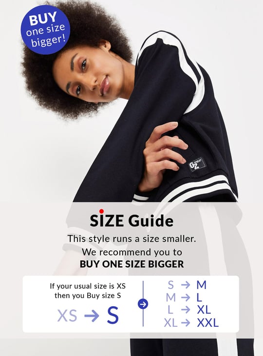 Women Baseball Collar Varsity Jacket