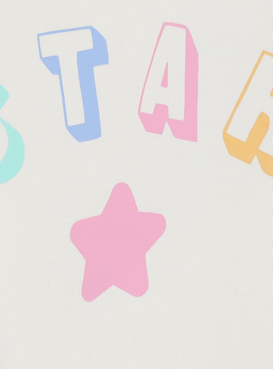 Girls Printed Sweatshirt