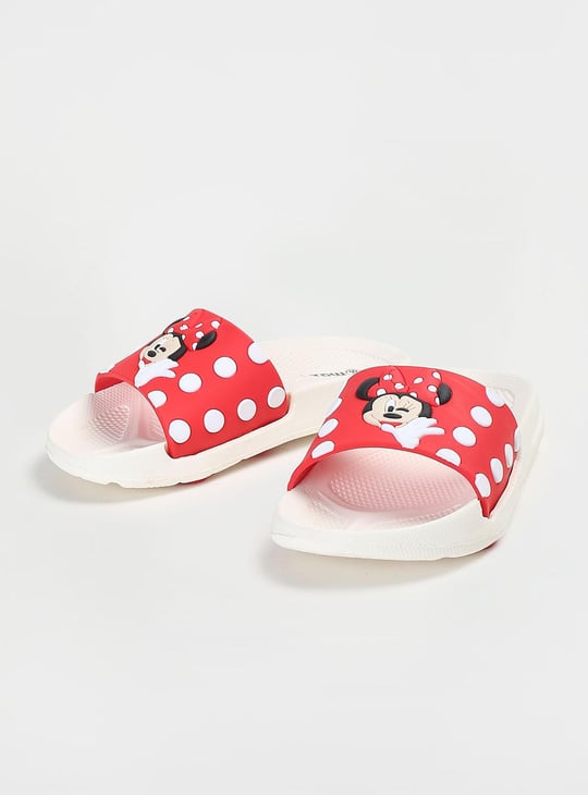 Girls Minnie Mouse Sliders