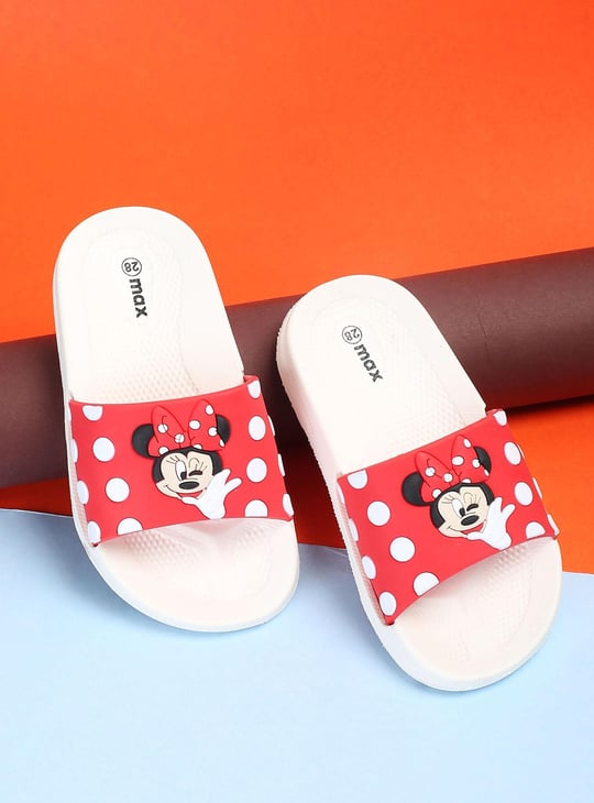 Girls Minnie Mouse Sliders