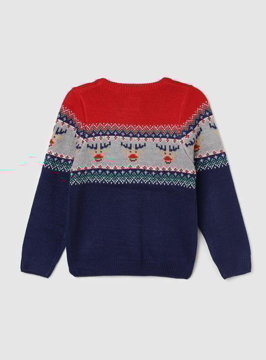 Boys Fair Isle Christmas Sweater