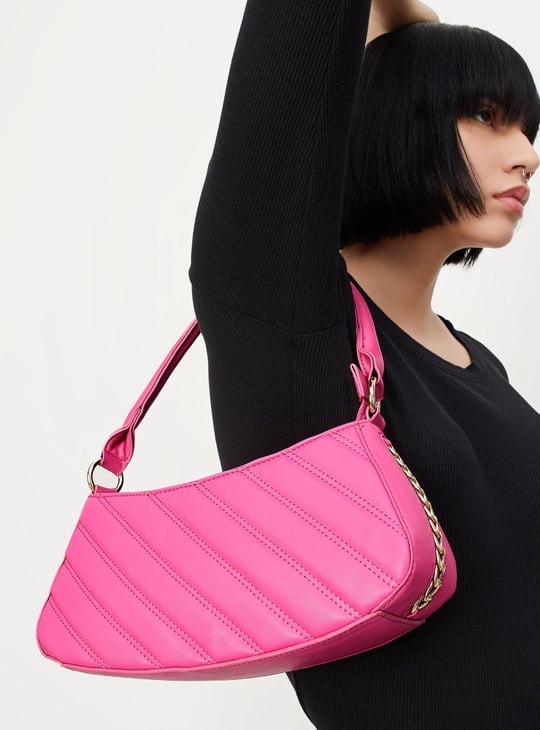 Women Chain Detail Shoulder Bag