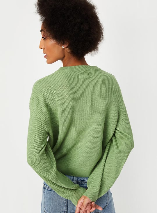 Women Knitted Lightweight Sweater