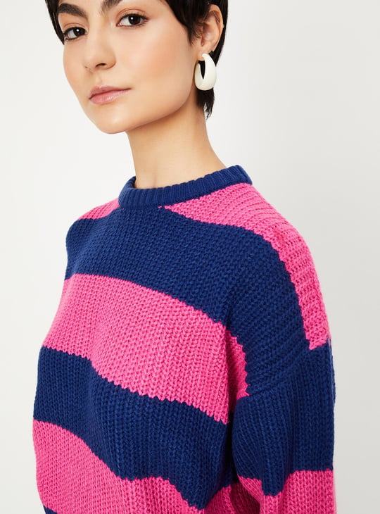 Women Striped Sweater