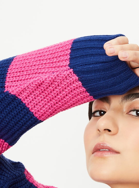 Women Striped Sweater