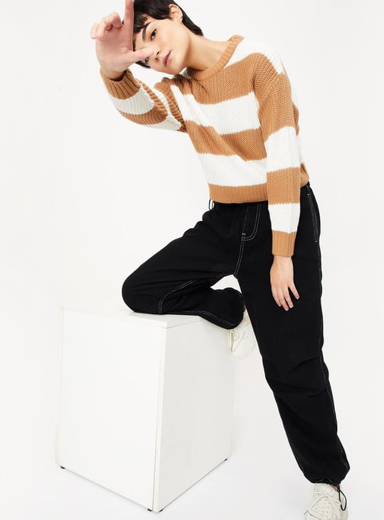 Women Striped Sweater