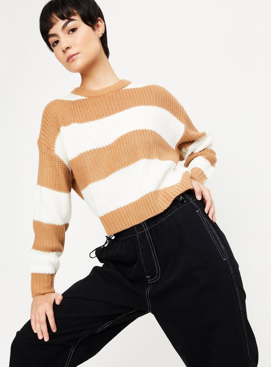 Women Striped Sweater