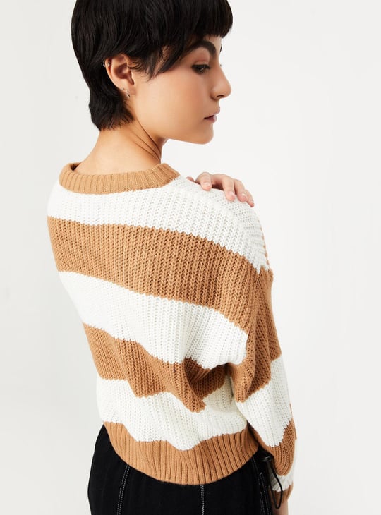 Women Striped Sweater
