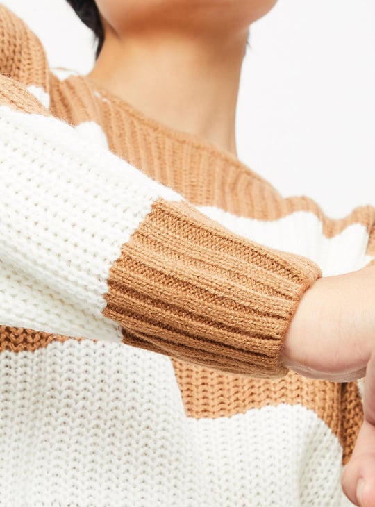 Women Striped Sweater