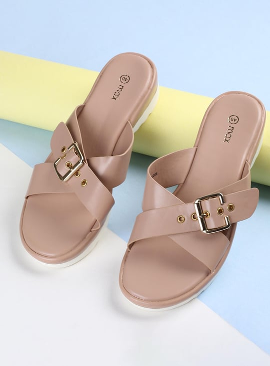 Women Open-Toe Flatform Sandals