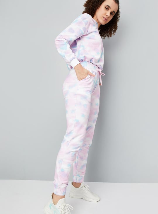 Women Tie & Dye Athleisure Joggers