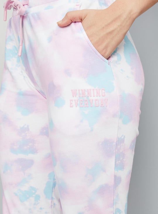 Women Tie & Dye Athleisure Joggers