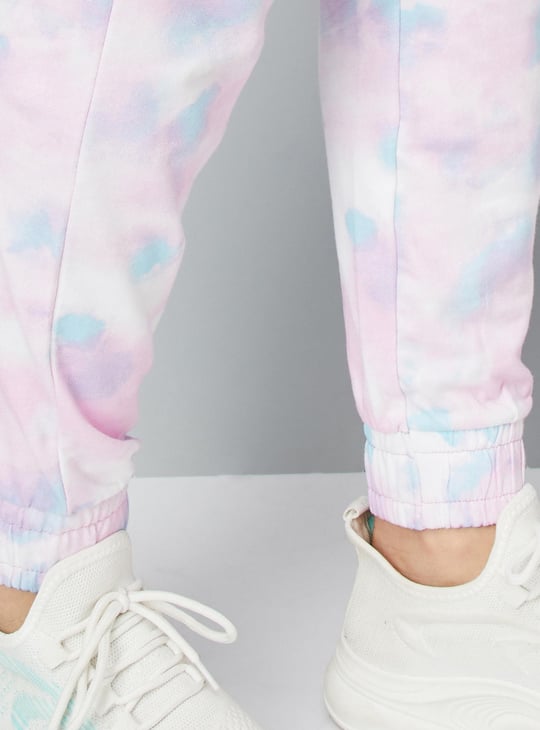 Women Tie & Dye Athleisure Joggers