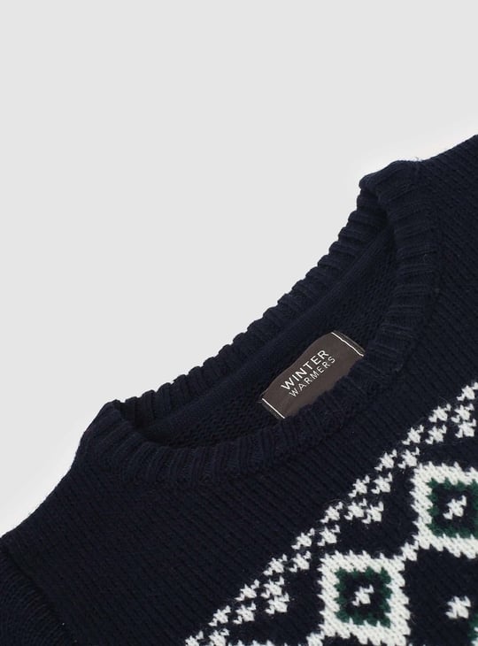 Boys Printed Sweater