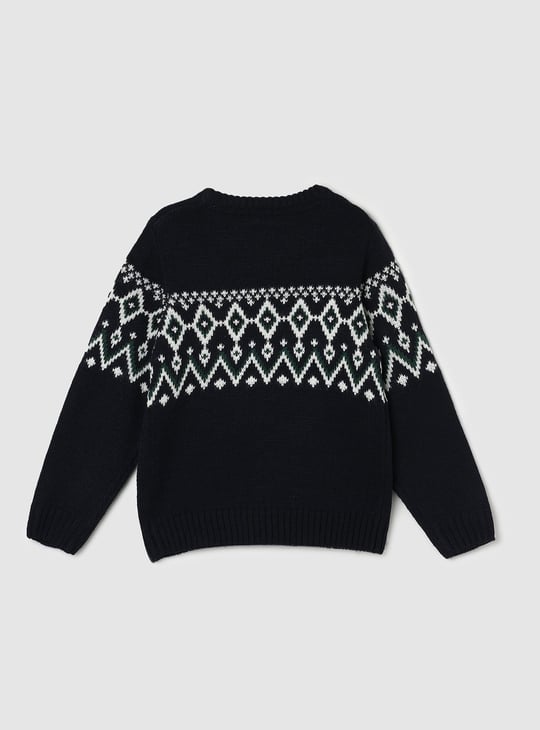 Boys Printed Sweater