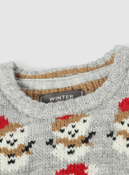 Boys Christmas Knitted Sweater