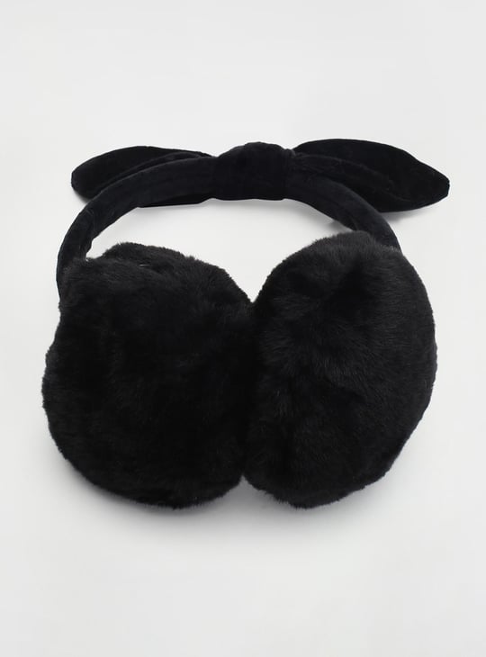 Women Bow-Detailed Earmuffs