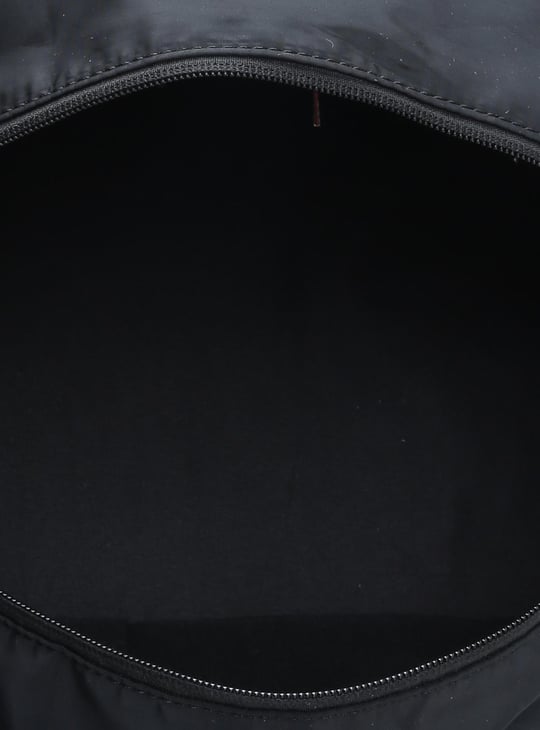 Women Solid Duffle Bag with Pouch